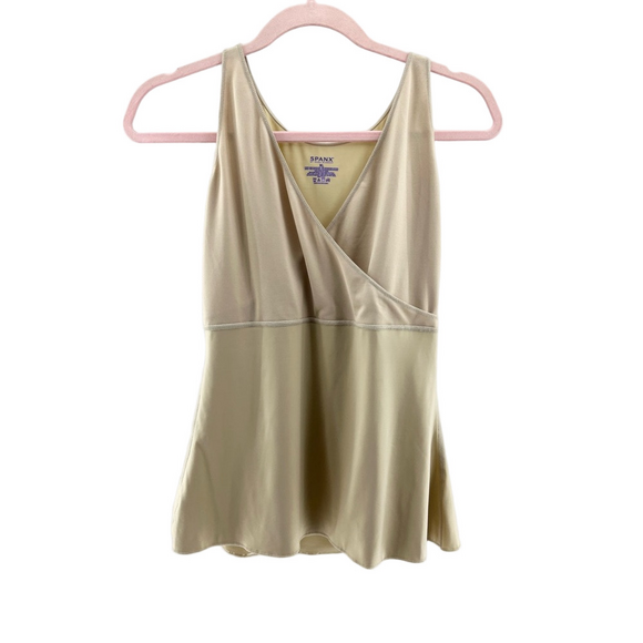 EUC SPANX Hide & Sleek Criss Cross Cami Nude XL - Picture 2 of 6